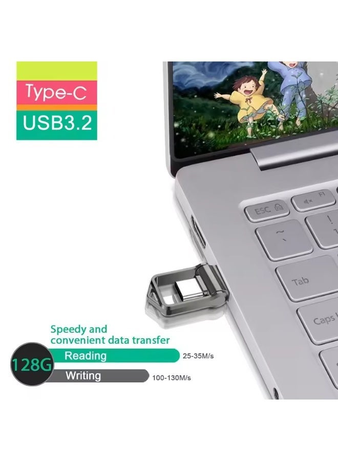Xiaomi 2TB Original Flash Drive USB 3.2 High-Speed Pen Drive 1TB Metal Waterproof Type-C USB Memory For Computer Storage Devices XM-2T-U3C Silver - Image 4