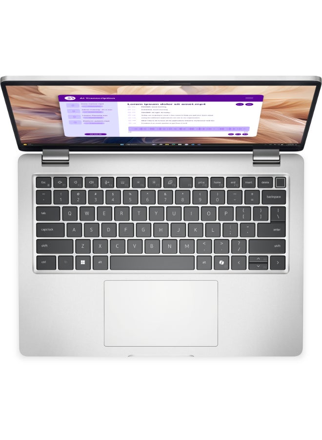 DELL (Upgraded Version) 14 Pro Plus Laptop With 14-Inch Full HD Display,Core Ultra 7 265U Processor/16GB RAM/1TB SSD/Intel Arc Graphics/Windows 11 Pro / English/Arabic silver - Image 3