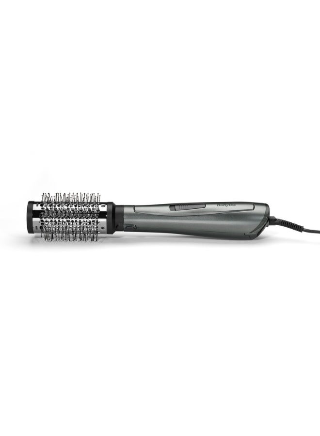 BaByliss Xanadu 1000W Air Styler Dryer with Ionic Frizz Control | 3 Styling Attachments | 50mm Volumising Brush | Blow-Dry Brush & Drying Nozzle – Salon Smooth Finish | AS261SDE Dark Grey - Image 4