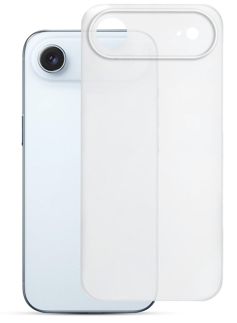 مارجون Air Skin  Case Cover for Apple iPhone 17 Air - Sturdy Back Cover - Durable Thin Case - Drop Protection Cover Frosted Clear-1 - Image 1