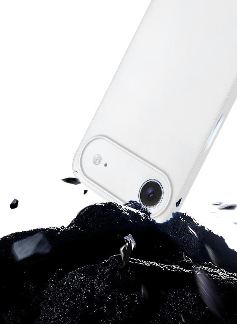 مارجون Air Skin  Case Cover for Apple iPhone 17 Air - Sturdy Back Cover - Durable Thin Case - Drop Protection Cover Frosted Clear-1 - Image 2