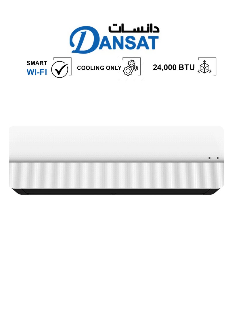 Dansat Wall-Mounted Split Air Conditioner - Cooling Only - 24,000 BTU DGS24C white - Image 1