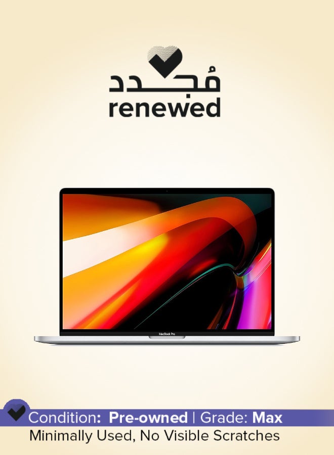 Apple Renewed - MacBook Pro A2141 (2019) Laptop With 16-Inch Display, Core i7 Processor/Hexa-Core/16GB RAM/512GB SSD/macOS Tahoe English silver - Image 1