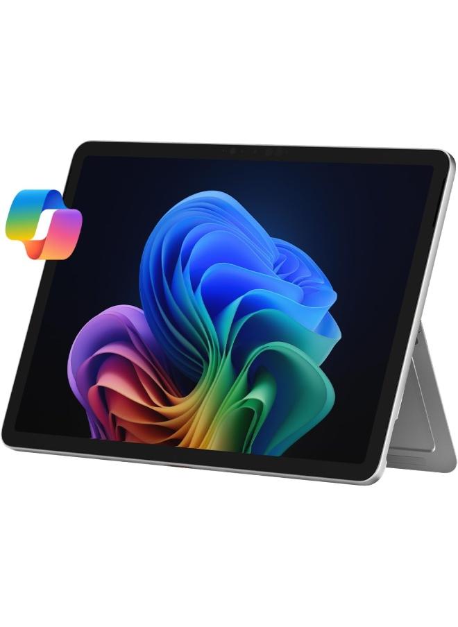 Microsoft Surface Pro 12 Copilot+ PC, Snapdragon X Plus 8-Core Processor, 16GB RAM, 256GB SSD, 12 Inch 2196 x 1464 QHD Touchscreen, Windows 11 Home English/Arabic Platinum - Image 1