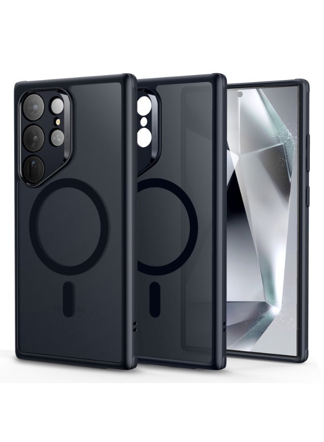 اي اس ار For Samsung Galaxy S24 Ultra Case, Compatible with MagSafe, Magnetic Case For Samsung Galaxy S24 Ultra, Military-Grade Protection, Yellowing Resistant, Classic Series - Black - Image 1