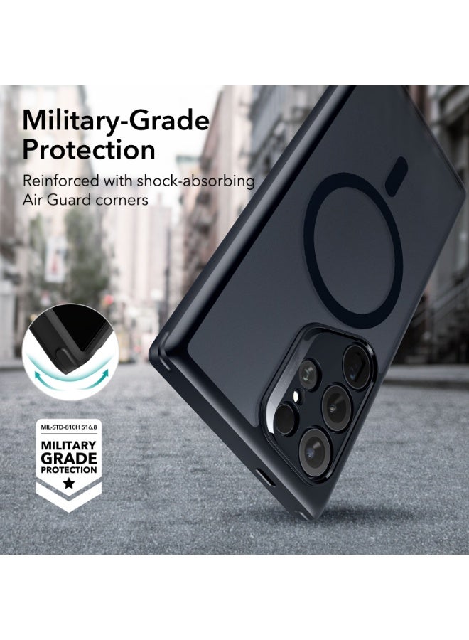 اي اس ار For Samsung Galaxy S24 Ultra Case, Compatible with MagSafe, Magnetic Case For Samsung Galaxy S24 Ultra, Military-Grade Protection, Yellowing Resistant, Classic Series - Black - Image 4