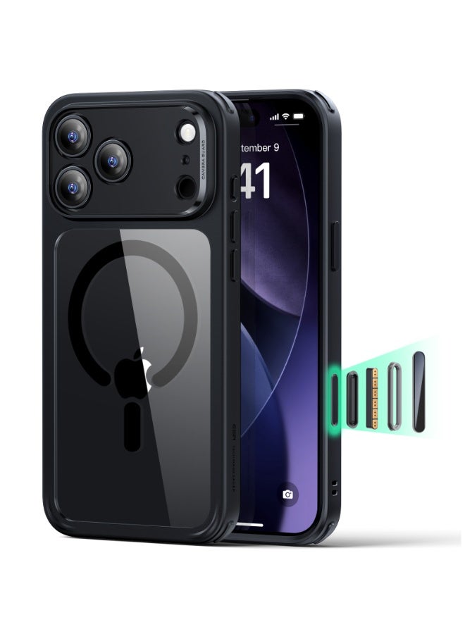 اي اس ار حافظة لجهاز آيفون 17 برو ماكس، تحكم بالكاميرا، متوافقة مع ماغسيف، حماية مضادة للصدمات بمعيار عسكري، حافظة مغناطيسية لجهاز آيفون 17 برو ماكس، حافظة هجينة كلاسيكية -  - Image 1