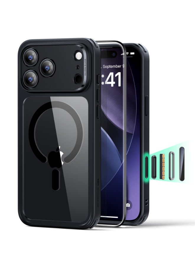 ESR Classic Series Case and Screen Protector Set For iPhone 17 Pro Max, MagSafe-Compatible, Military-Grade Protection - Black - Image 1