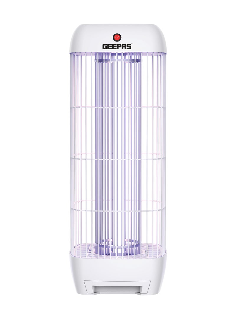 جيباس قاتل الحشرات الكهربائي 15 واط ضوء UV طارد البعوض والحشرات | مع صينية قابلة للإزالة | بدون مواد كيميائية، آمن وسهل الاستخدام | GBK25622 أبيض - Image 2