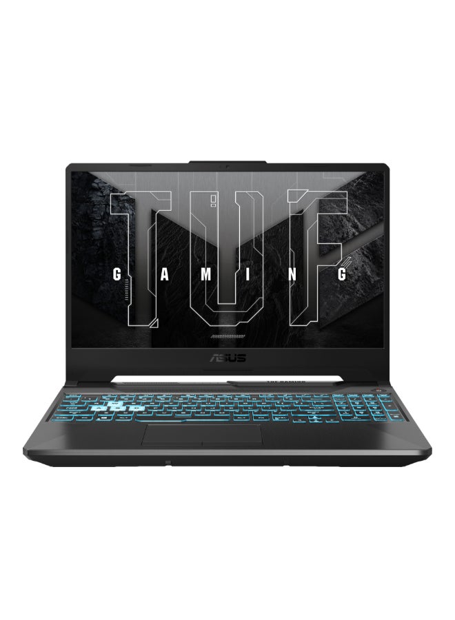 أسوس لابتوب ألعاب TUF بشاشة 15.6 بوصة بدقة Full HD (1920X1080) ومعالج AMD Ryzen 5-7535HS/ذاكرة RAM سعة 8GB DDR5/512GB/نظام Windows 11 Home/بطاقة رسومات Nvidia GeForce RTX 3050 - Image 1