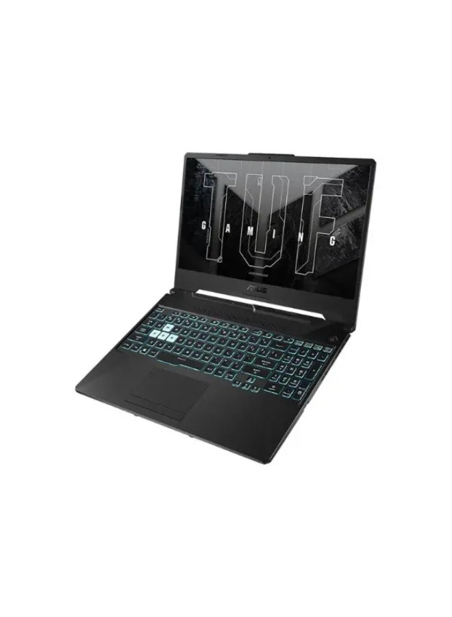 أسوس لابتوب ألعاب TUF بشاشة 15.6 بوصة بدقة Full HD (1920X1080) ومعالج AMD Ryzen 5-7535HS/ذاكرة RAM سعة 8GB DDR5/512GB/نظام Windows 11 Home/بطاقة رسومات Nvidia GeForce RTX 3050 - Image 2
