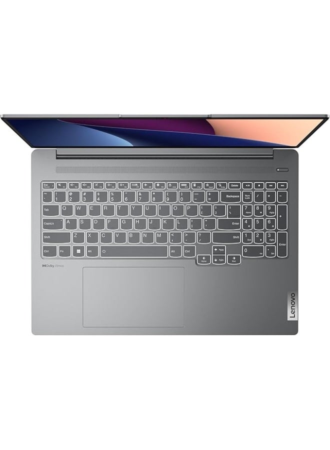 لينوفو (نسخة مطورة) لابتوب IdeaPad Pro 5 16IRH8 (2025) - الجيل 13 / معالج Intel Core i5-13500H / شاشة 16 بوصة 2.5K IPS 120Hz / 1TB SSD / 16GB RAM / NVIDIA GeForce RTX 3050 6GB / ويندوز 11 هوم / أركتك - Image 4