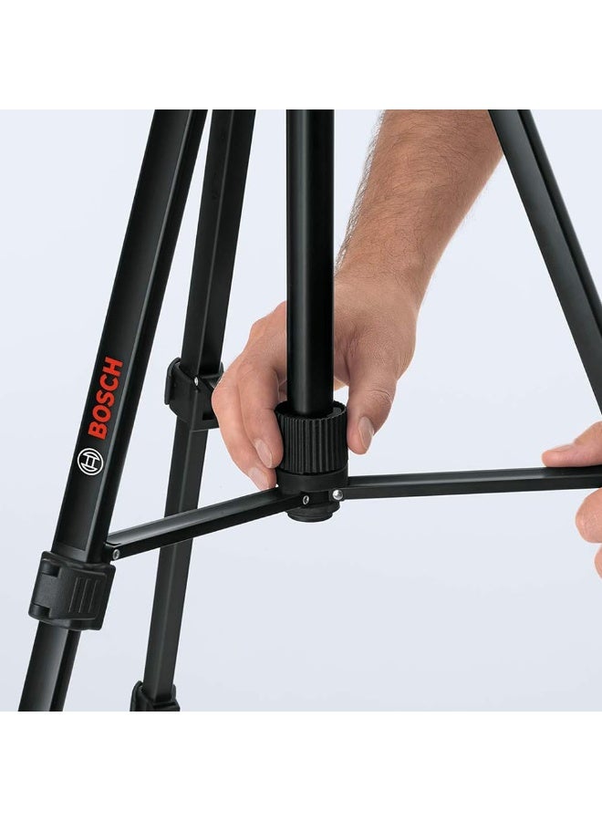 BOSCH Professional Building Tripod BT 150, Aluminium Design For Work Heights From 55 to 157 cm-Model: 0601096B00 - Image 5