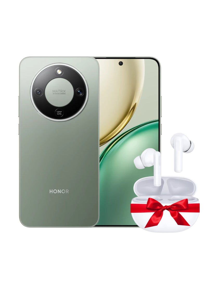 Honor X9d Dual SIM Forest Green 12GB RAM 256GB 5G - Middle East Version With Free Choice Earbuds X7i - Image 1