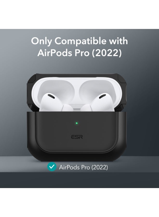 ESR for AirPods Pro 2 Case, Compatible with Airpods Pro Case 2nd / 1st Generation (2023/2022/2019), Compatible with MagSafe, Full Drop Protection Cover with Lanyard black - Image 2
