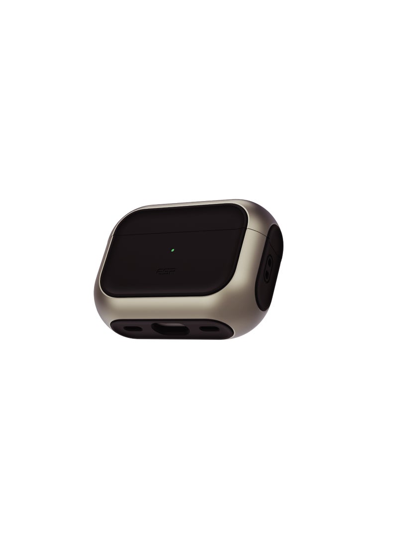 ESR for AirPods Pro 3 Case, Compatible with AirPods Pro 3rd Generation Case (2025), Compatible with MagSafe, Full Drop Protection Cover with Lanyard Titanium - Image 2