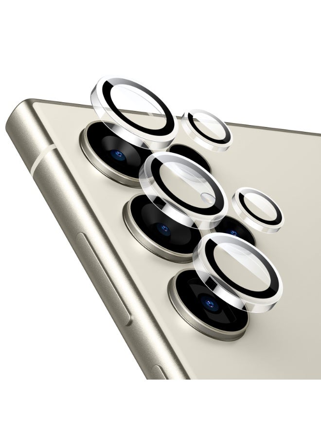 ESR for Samsung Galaxy S24 Ultra Camera Lens Protector, Individual Lens Protectors, Scratch-Resistant Ultra-Thin Tempered Glass with Aluminum Edging, Case Friendly clear - Image 1
