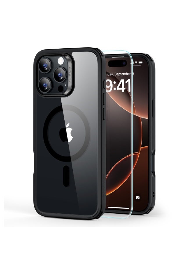 اي اس ار حافظة لجهاز آيفون 16 برو ماكس وواقٍ للشاشة، متوافق مع ماغسيف، حماية بمعيار عسكري، سلسلة كلاسيكية -  - Image 1