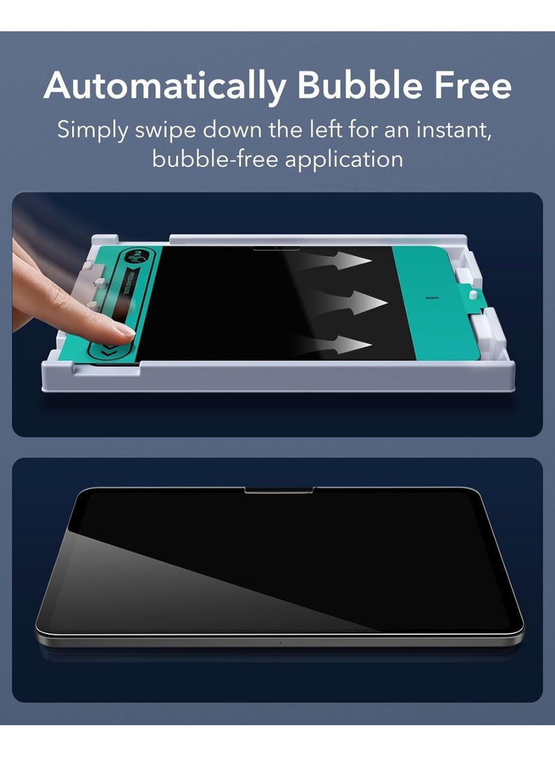 ESR 2 Pack Screen Protector for iPad Pro 13 Inch (M5/M4) 2025/2024, Tempered Glass Film with Easy Application Tray, Scratch Resistant, HD Clarity Clear - Image 5