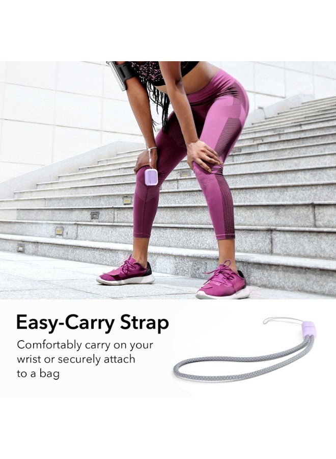 اي اس ار ESR for AirPods Pro 2 Case, Compatible with Airpods Pro Case 2nd / 1st Generation (2023/2022/2019), Compatible with MagSafe, Full Drop Protection Cover with Lanyard purple - Image 5