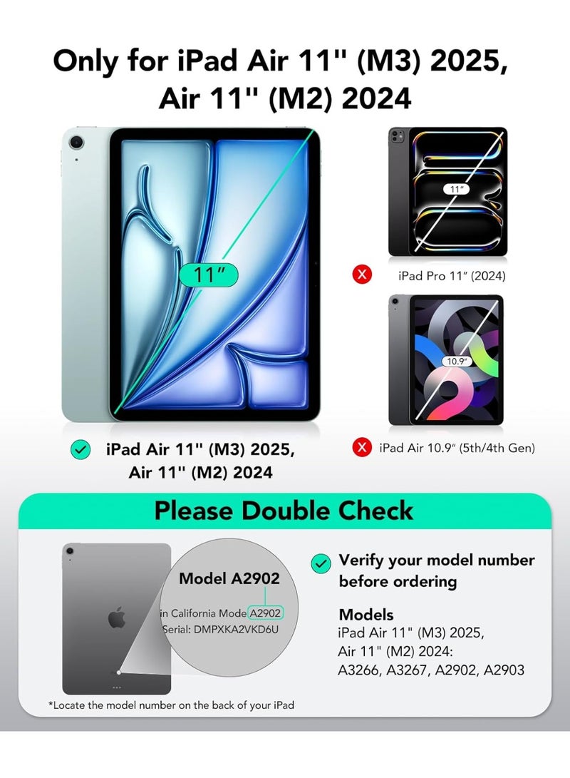 اي اس ار ESR 2 Pack Screen Protector for iPad Pro 11 Inch (M5/M4) 2025/2024, Tempered Glass Film with Easy Application Tray, Scratch Resistant, HD Clarity Clear - Image 2