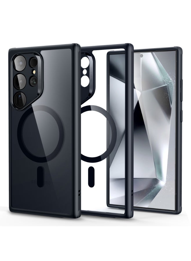 اي اس ار For Samsung Galaxy S24 Ultra Case, Compatible with MagSafe, Magnetic Case For Samsung Galaxy S24 Ultra, Military-Grade Protection, Yellowing Resistant, Classic Series - Black - Image 1