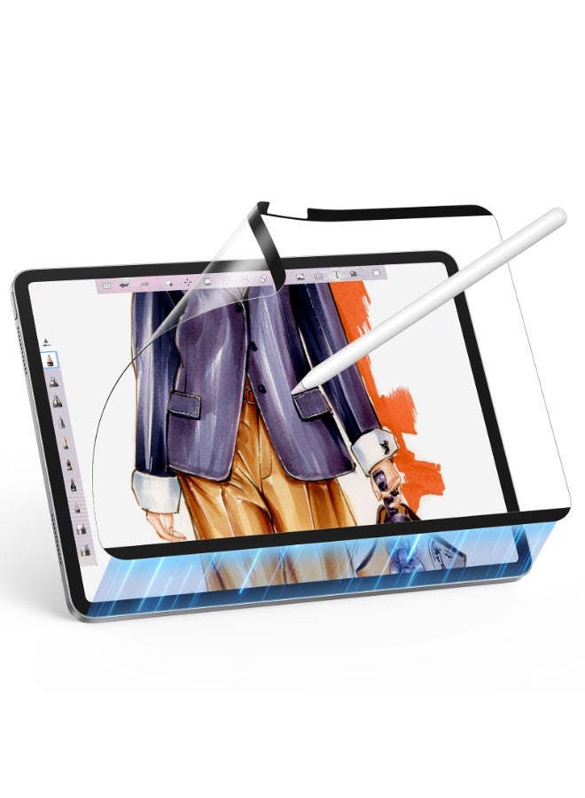 ESR Paper-Feel Magnetic Screen Protector for iPad Air 13 Inch M3/M2 (7th/6th Gen, 2025/2024), Write and Draw Like on Paper, Detachable and Reusable, Compatible with Tempered Film, Matte, Anti-Glare Clear - Image 1