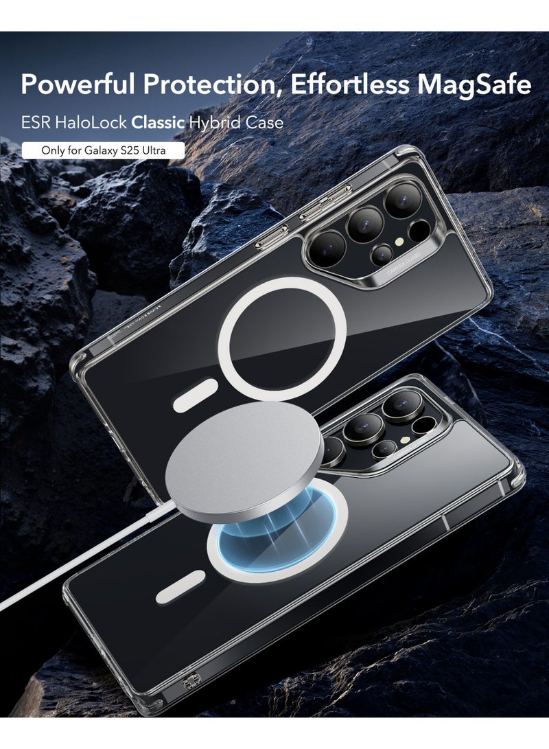 اي اس ار حافظة هاتف لسامسونج جالكسي S25 ألترا، متوافقة مع ماغسيف، حافظة مغناطيسية لـ S25 ألترا، حماية بمعيار عسكري، مقاومة للاصفرار، سلسلة كلاسيكية - Image 2