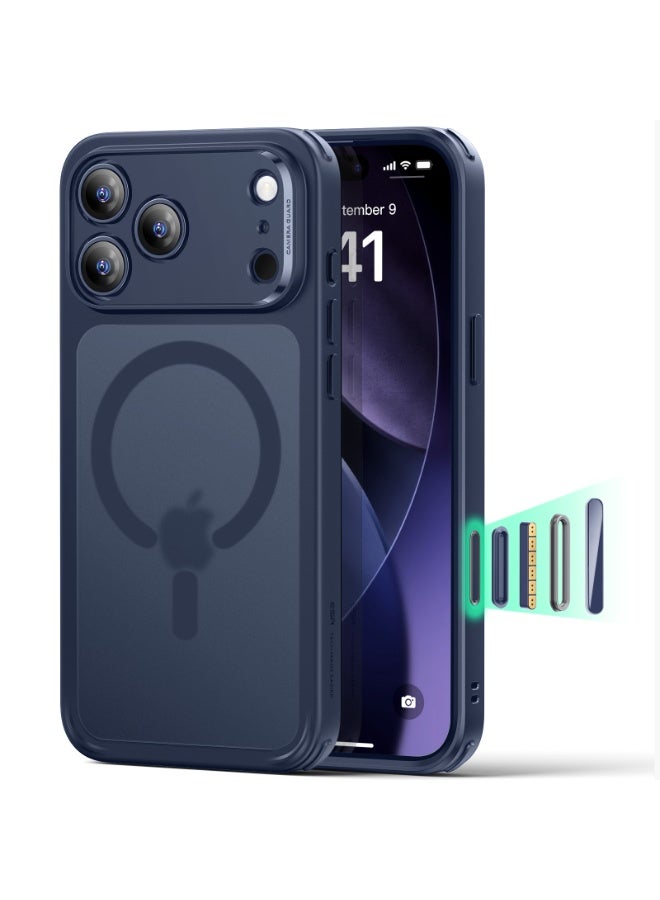 اي اس ار For iPhone 17 Pro Max Case, Camera Control, Compatible with MagSafe, Shockproof Military-Grade Protection, Magnetic Phone Case For iPhone 17 Pro Max, Classic Hybrid Case - Blue - Image 1