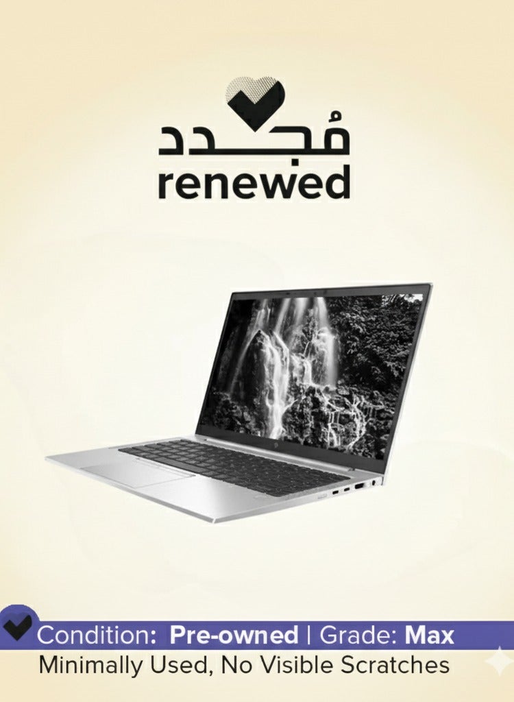 Renewed HP EliteBook 840 G8 – i5-1145G7, 16GB RAM, 256GB SSD, 14" FHD silver