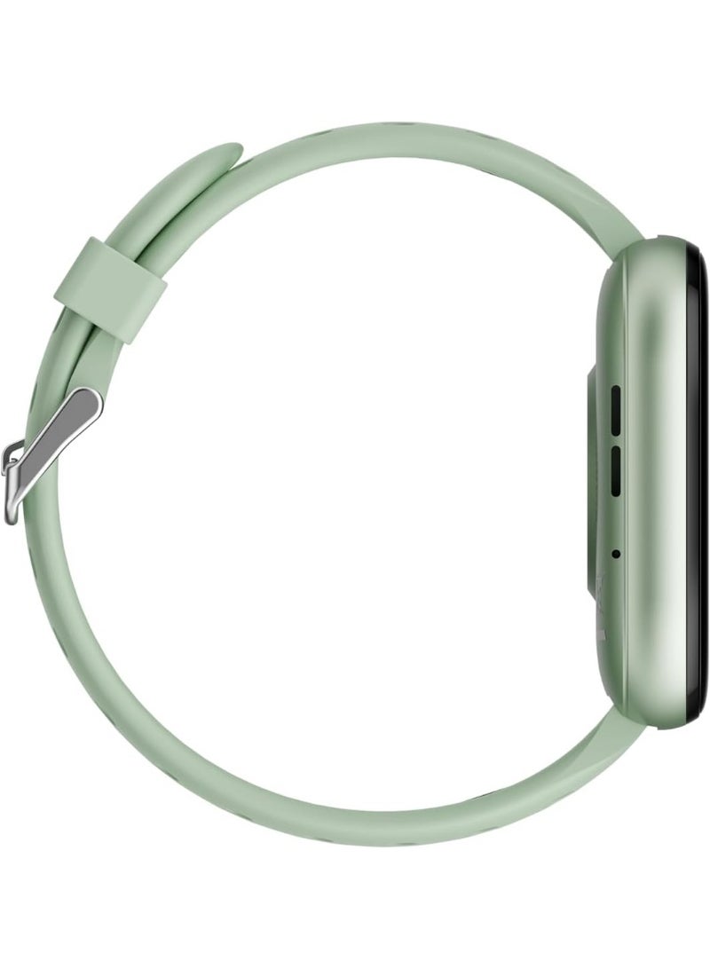 إنفينيكس ساعة XWatch H4 (XW4L) - أخضر ضبابي, 2.04" شاشة لمس كاملة HD, مقاومة للماء IP68, 10 أيام وقت استخدام عادي, V5.3, معدل ضربات القلب, SPO2, بطارية 300mAh, شحن مغناطيسي - Image 3
