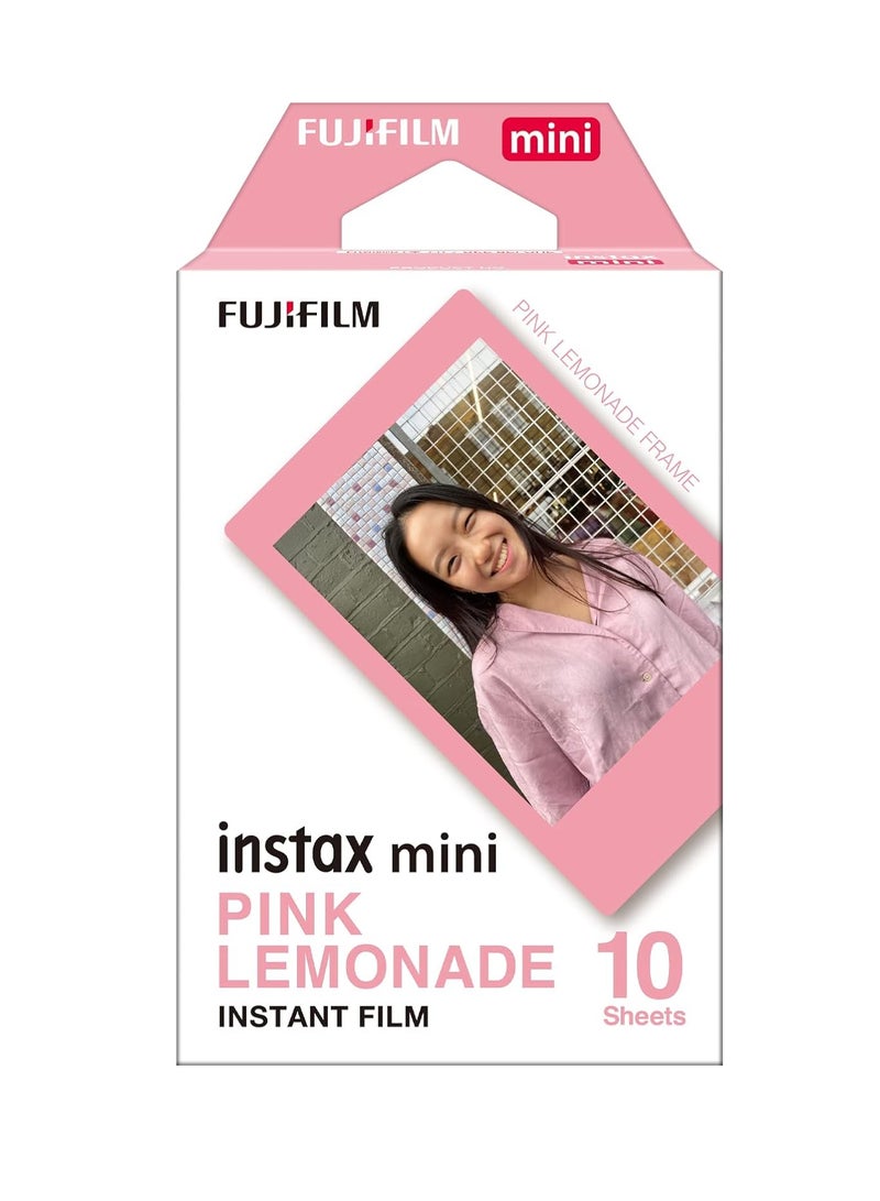 فوجي فيلم Instax Mini Instant Film Pink Lemonade Border Pink Lemonade - Image 1