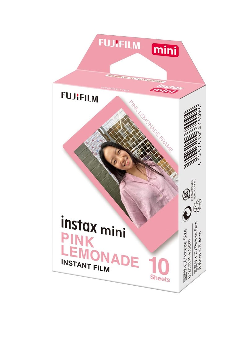فوجي فيلم Instax Mini Instant Film Pink Lemonade Border Pink Lemonade - Image 2
