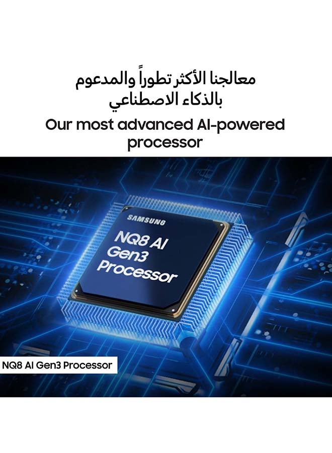سامسونج تلفاز سامسونج 115 بوصة نيون كيو ليد، QN90F، 4K، ميني ليد، معالج NQ8 AI Gen3، معزز صورة كبير، خالي من الوهج، كوانتم ميني ليد برو، تلفاز سامسونج فيجن AI الذكي، QA115QN90FUXZN (2025 - نسخة الإمارات) - Image 4