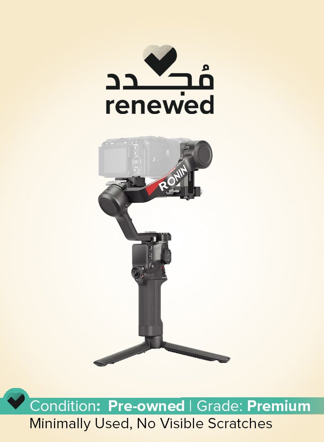 دي جي آي Renewed - RS 4 Gimbal Stabilizer Grey - Image 1