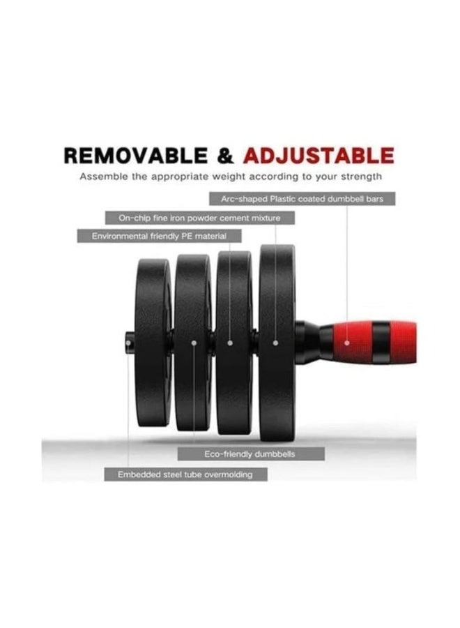 إج مجموعة دمبلز قابلة للتعديل للأوزان - Image 5