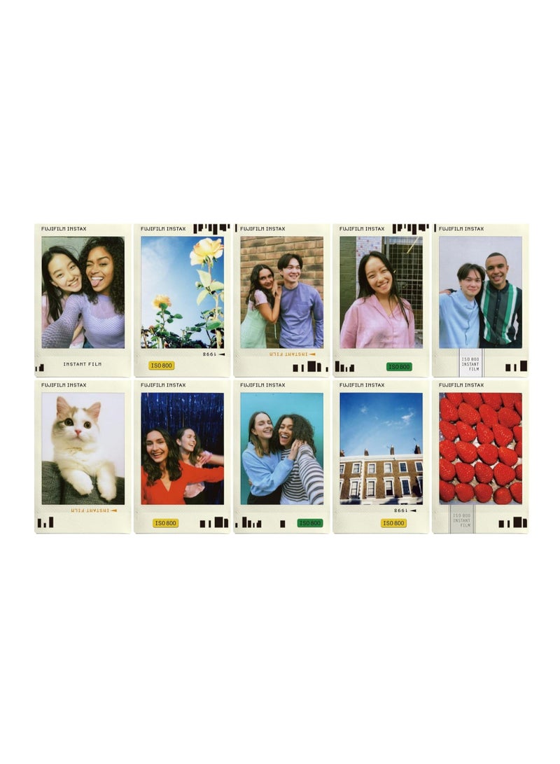 FUJIFILM Instax Mini Film, Photo Slide border design, 10 shot pack for use with all Instax Mini Series Instant Cameras and Printers white - Image 5