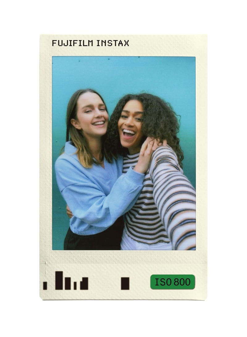 FUJIFILM Instax Mini Film, Photo Slide border design, 10 shot pack for use with all Instax Mini Series Instant Cameras and Printers white - Image 3