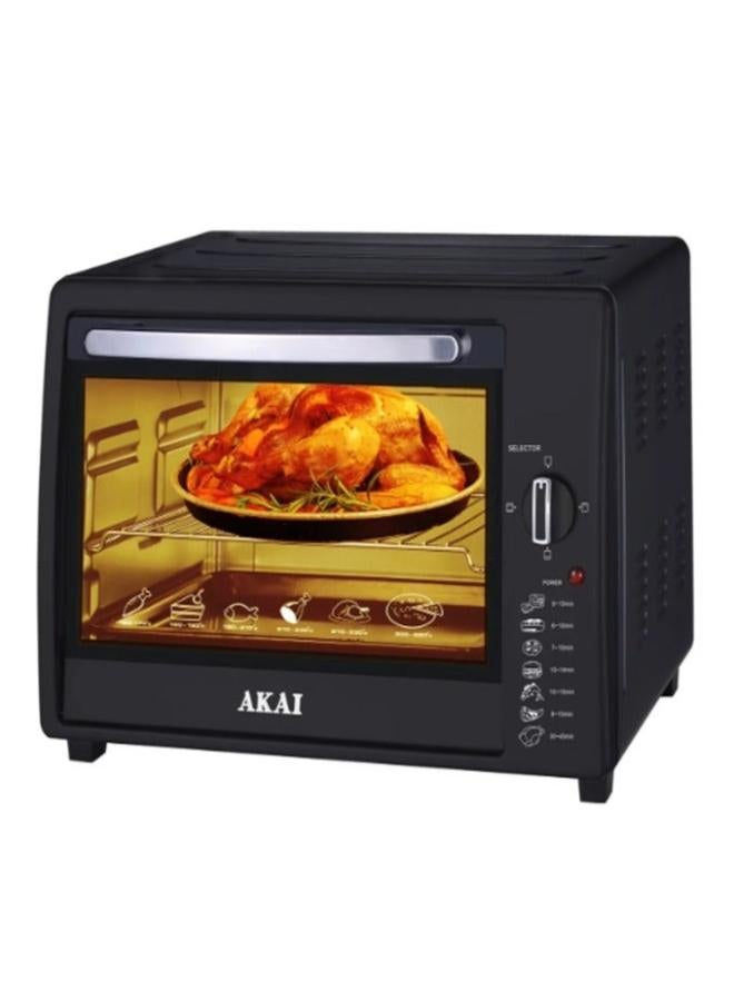 أكاي Electric Oven Without Grill 40 L 2200 W AK-40LT black