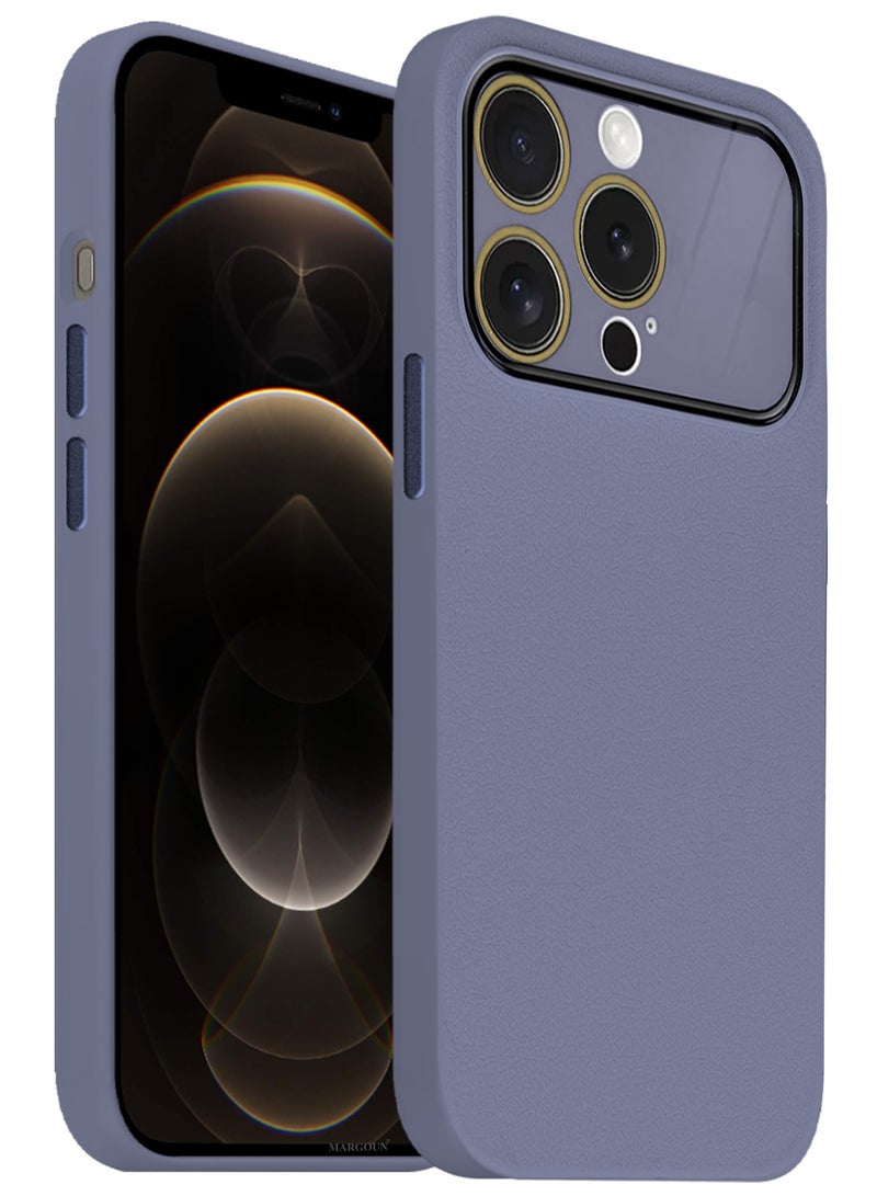 مارجون غطاء سيليكون صلب لجهاز آبل آيفون 12 برو ماكس - غطاء مع حماية للكاميرا - تصميم تركيز تلقائي - Image 2