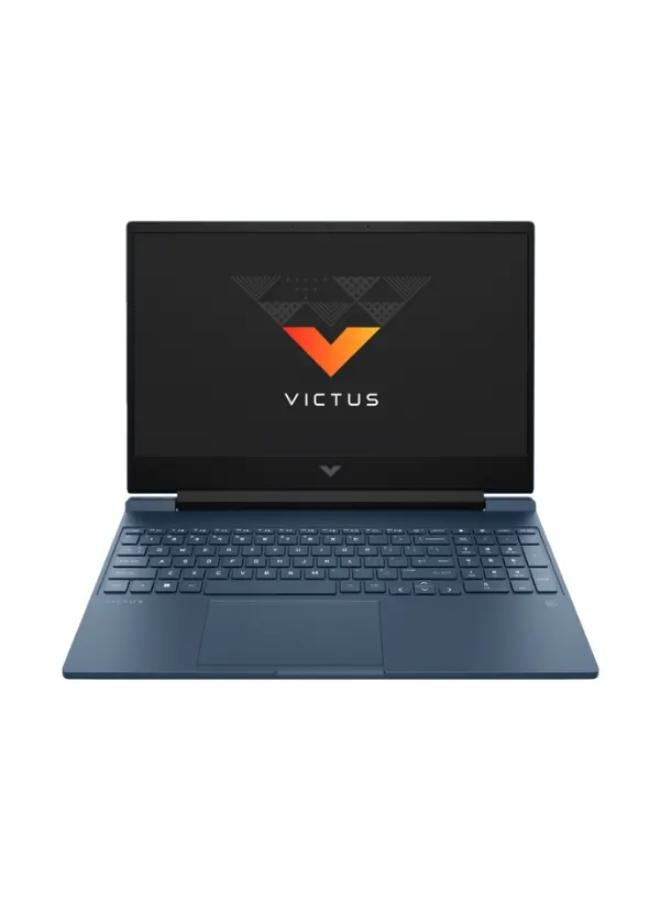 HP Victus 15-fa1051ne Laptop with 15.6 inch FHD / Intel Core i5-13420H / 8 GB RAM / 512 GB SSD / NVIDIA GeForce RTX 2050 / English/ DOS //Blue English blue - Image 1