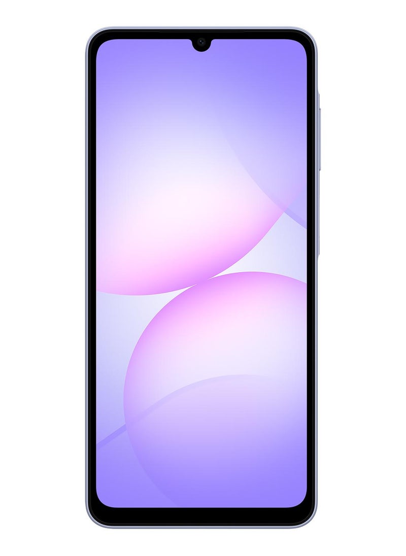 Samsung Galaxy A07 Dual SIM Light Violet 4GB RAM 128GB LTE with Adapter (in box) - Middle East Version - Image 2