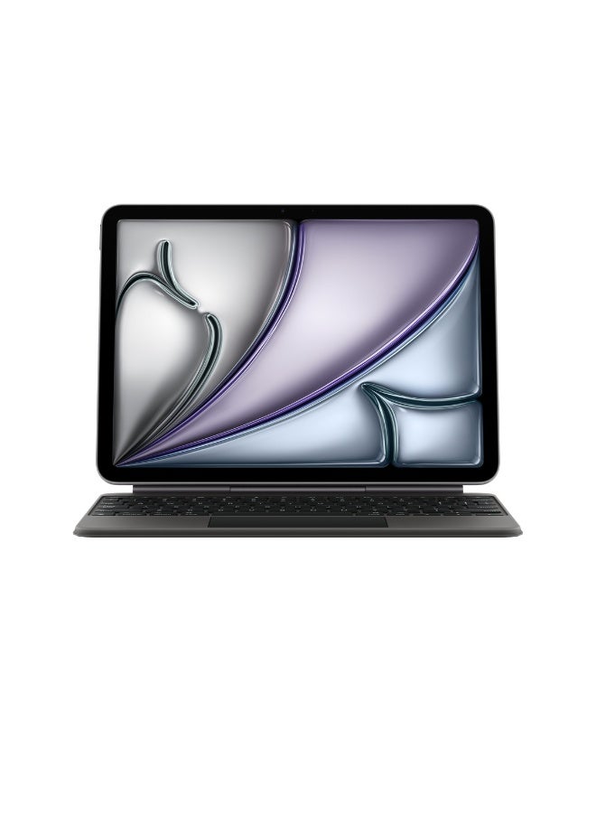 ابل  Magic Keyboard for iPad Air 11-inch (M3) - Arabic - Black - Image 2