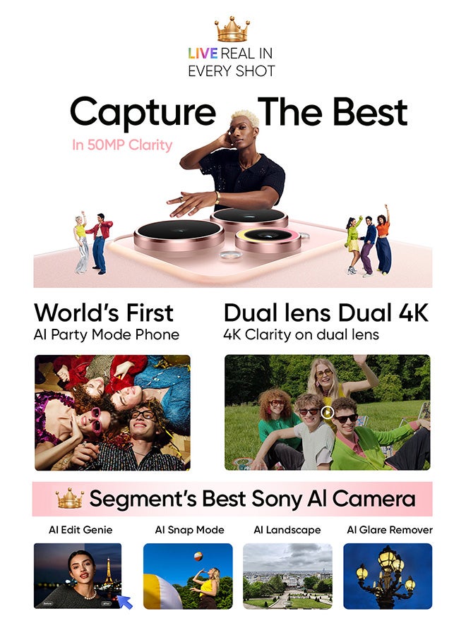 ريل مي 15 5G AI مزدوج الشريحة بدلة تيتانيوم 12 جيجابايت رام 256 جيجابايت - نسخة الشرق الأوسط - Image 2