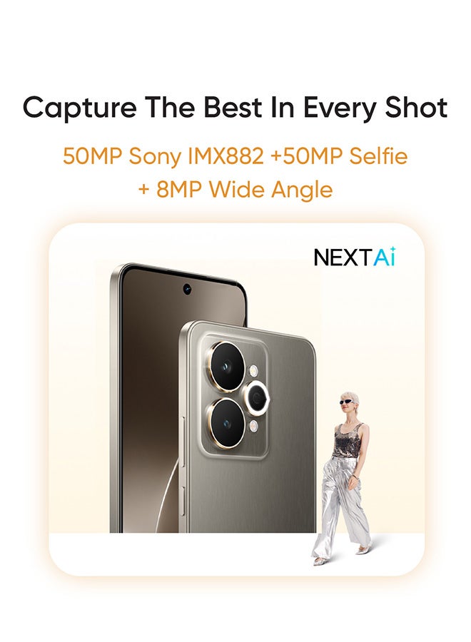 ريل مي 15 5G AI مزدوج الشريحة بدلة تيتانيوم 12 جيجابايت رام 256 جيجابايت - نسخة الشرق الأوسط - Image 3