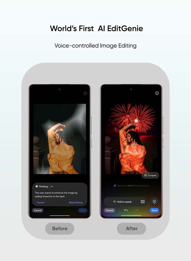 ريل مي 15 برو 5G AI ثنائي الشريحة مخضر مخملي 12 جيجابايت RAM 256 جيجابايت - النسخة الشرق أوسطية - Image 4