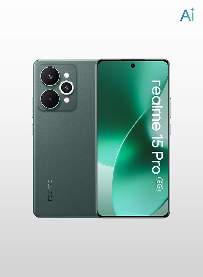 realme 15 Pro 5G AI Dual SIM Velvet Green 12GB RAM 512GB- Middle