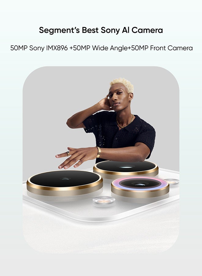 ريل مي 15 برو 5G AI ثنائي الشريحة مخضر مخملي 12 جيجابايت رام 512 جيجابايت - النسخة الشرق أوسطية - Image 3