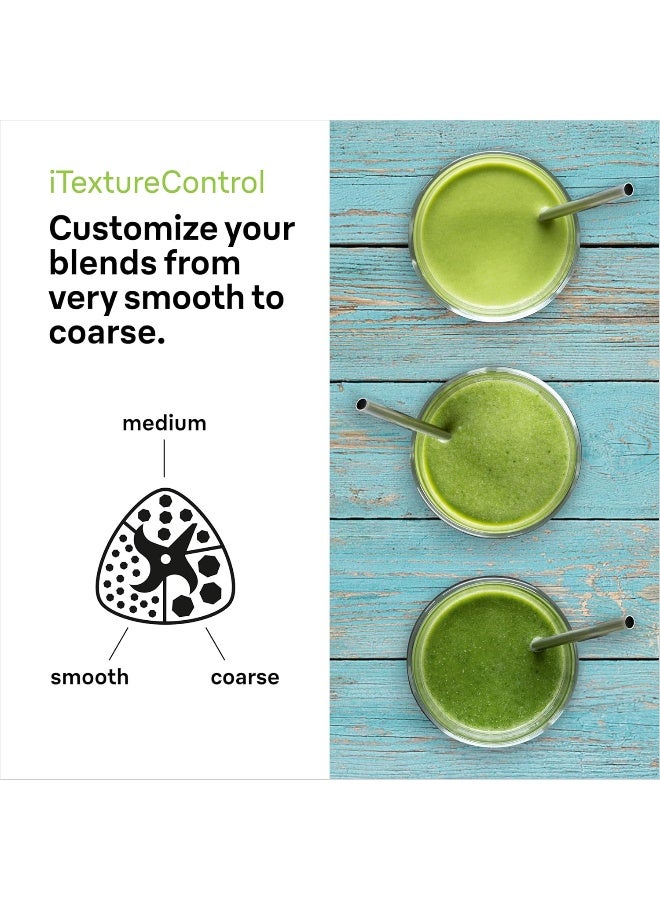 BRAUN Power Blender 7, 1400W, 10 Speeds, 9 Food Programs, Smoothie program,1.7L Capacity, TriAction Technology, 10 Speed, Pulse Function, PrecisionCrush Blade, Clean Program - 1.7 L 1400 W JB7550BK Black - Image 2