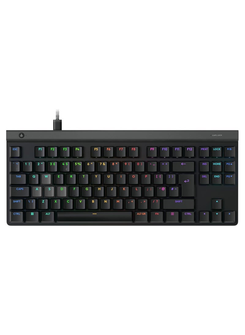 لوجيتيك G515 RAPID TKL Low-Profile Wired Gaming Keyboard, Fully Customizable PC Gaming Keyboard with Analog Low-Profile Switches, Rapid Trigger, Ultra-Slim, for USB-A port - Black - Image 1